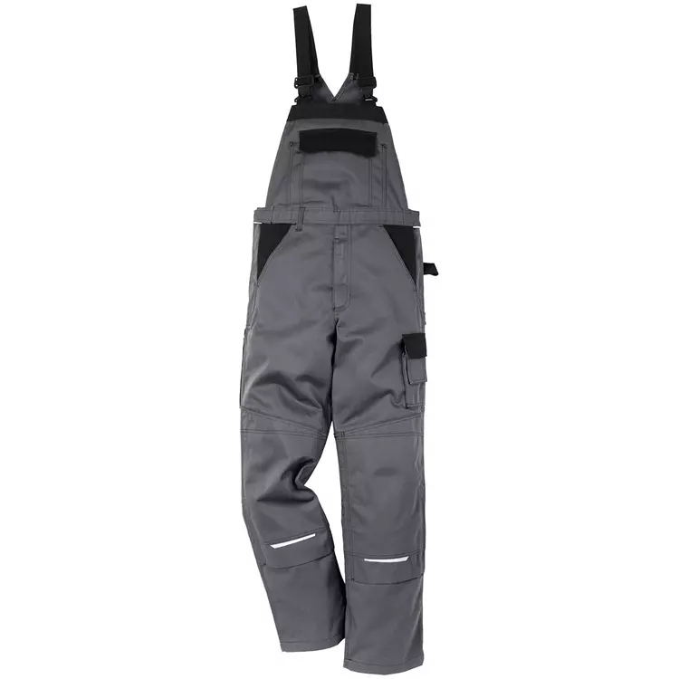 Kansas Icon Arbeitslatzhose, Königsblau/Marine Weiß/grau – Bild 2