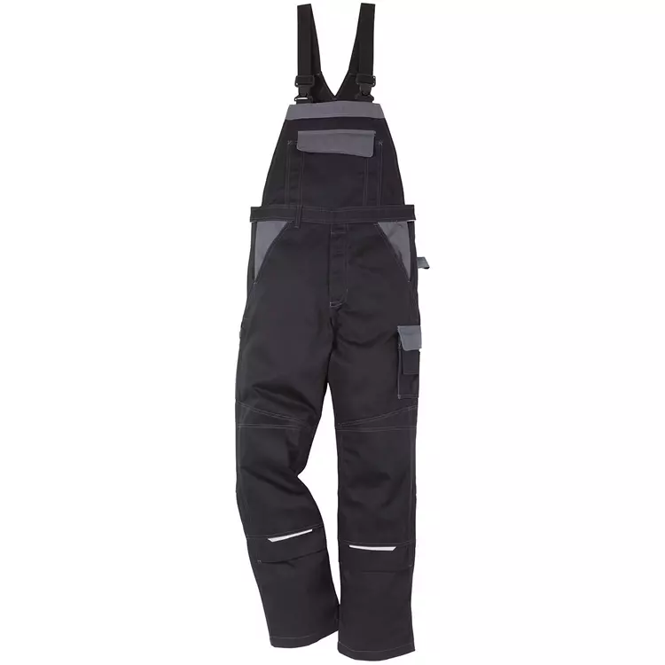 Kansas Icon Arbeitslatzhose, Königsblau/Marine Weiß/grau – Bild 3