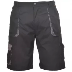 Portwest Texo Arbeitsshorts, Schwarz/Grau