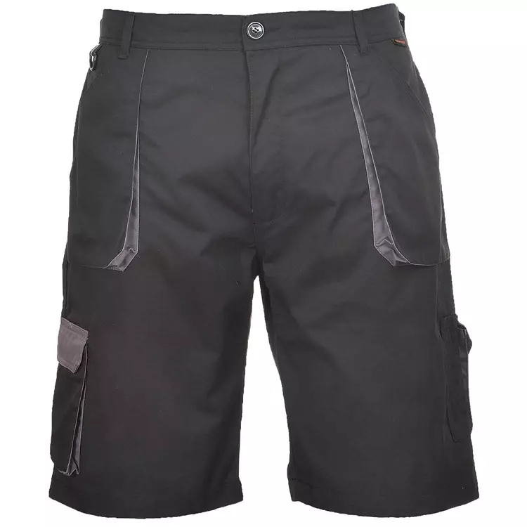 Portwest Texo Arbeitsshorts, Schwarz/Grau