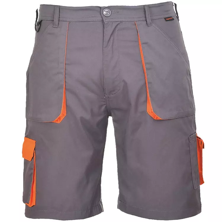 Portwest Texo Arbeitsshorts, Schwarz/Grau – Bild 2