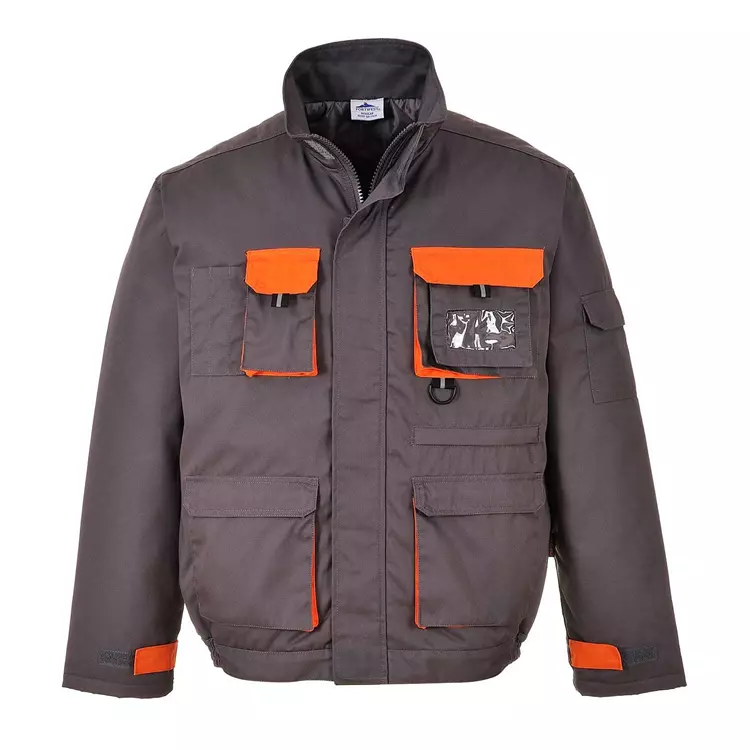 Portwest Texo Pilotenjacke, Schwarz/Grau – Bild 2
