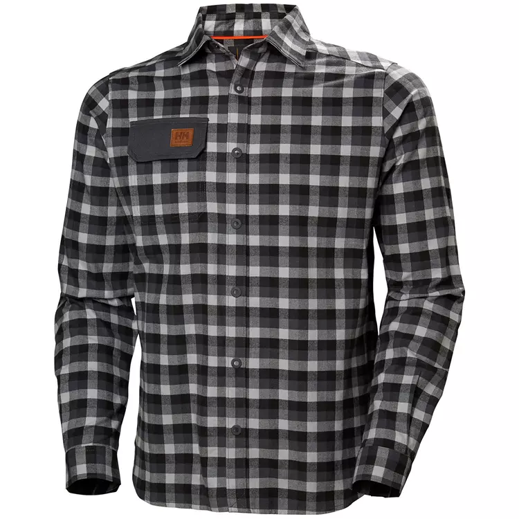 Helly Hansen Workwear Helly Hansen Kensington Hemd, Dunkelgrau – Bild 2