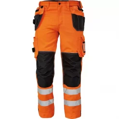 Cerva Knoxfield Handwerkerhose, Hi-Vis Rot