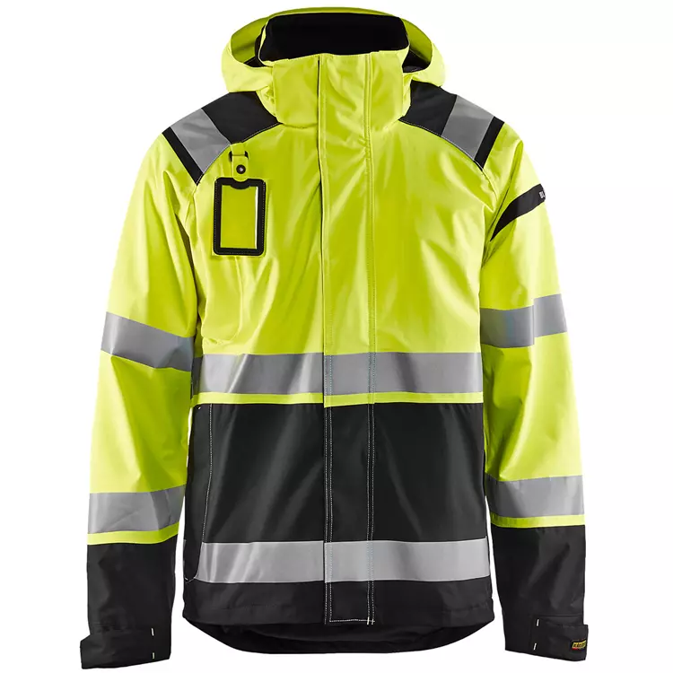 Blåkläder Shelljacke, Hi-vis Gelb/Grau – Bild 2