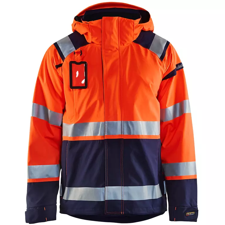Blåkläder Shelljacke, Hi-vis Gelb/Grau – Bild 4