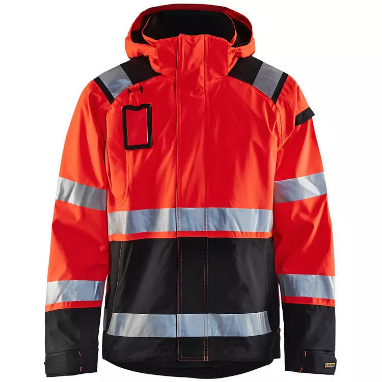 Blåkläder Shelljacke, Hi-vis Gelb/Grau – Bild 3