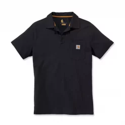 Carhartt Workwear Carhartt Force Cotton Delmont Poloshirt, Heather Grey