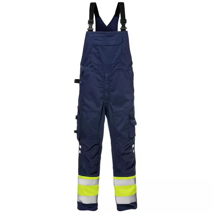 Fristads Latzhosen, Hi-Vis gelb/marine – Bild 2