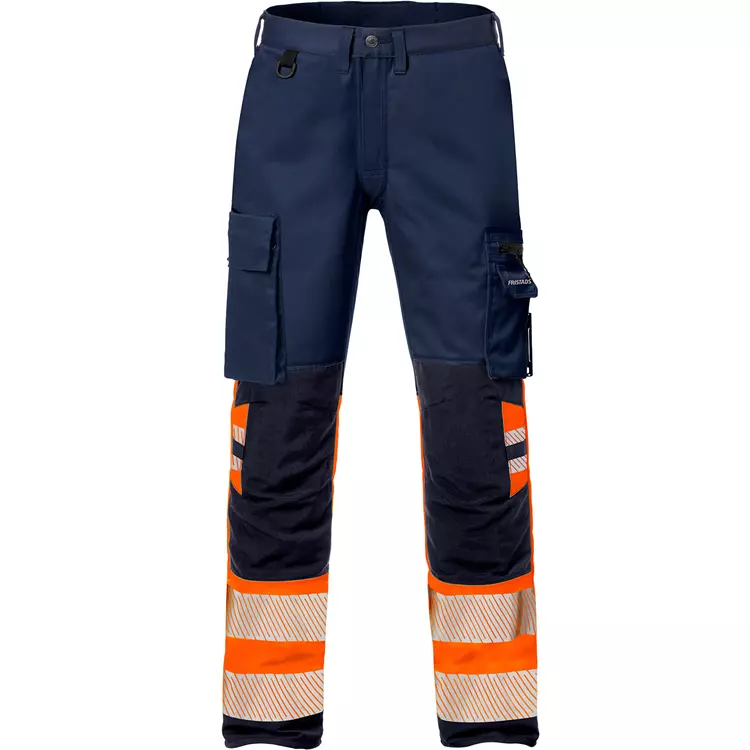 Fristads Arbeitshose 2705 PLU, Marine/Hi-Vis gelb