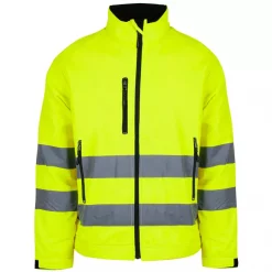 YOU Lysekil Unisex Softshelljacke, Safety orange