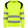 YOU Lund langärmliges T-Shirt, Hi-vis Orange