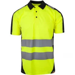 YOU Borås Sichtbarkeit Poloshirt, Safety orange