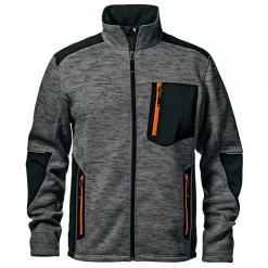 SIR Safety System SIR Safety Figther Cardigan, Gelb melange