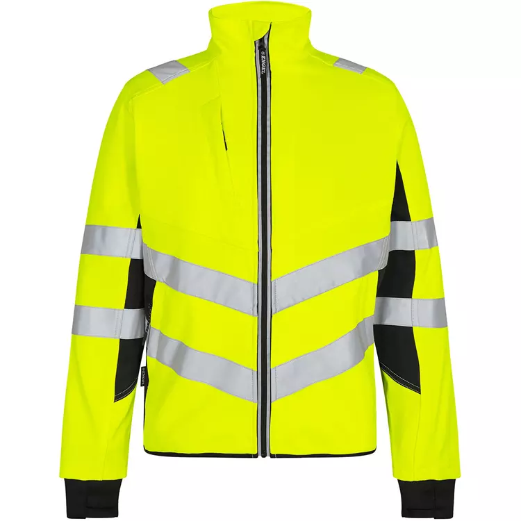 Engel Workwear Engel Safety Arbeitsjacke, Hi-vis orange/Grau – Bild 6