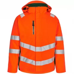 Engel Workwear Engel Safety Winterjacke, Gelb/Blue Ink