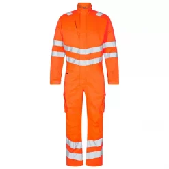 Engel Workwear Engel Safety Light Overall, Hi-vis orange/Grau