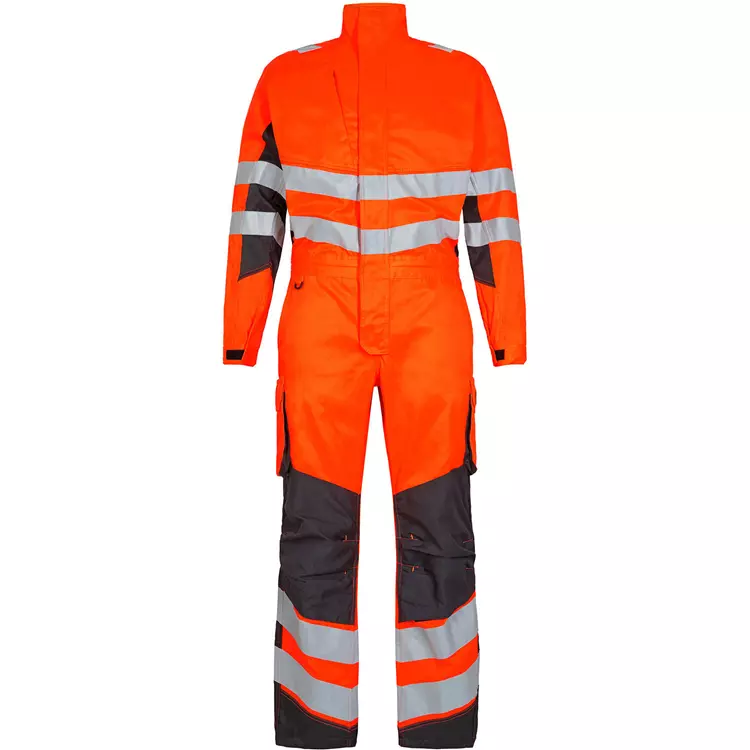 Engel Workwear Engel Safety Light Overall, Gelb/Blue Ink – Bild 4