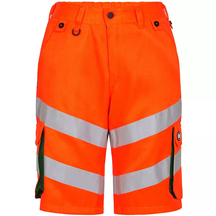 Engel Workwear Engel Safety Light Arbeitsshorts, Gelb/Blue Ink – Bild 5