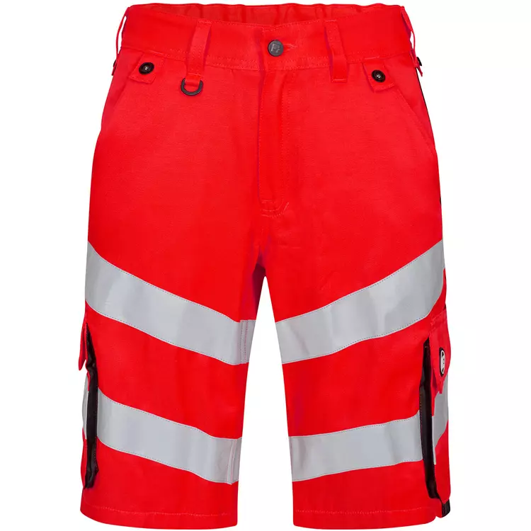 Engel Workwear Engel Safety Light Arbeitsshorts, Gelb/Blue Ink – Bild 2