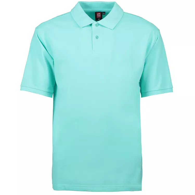 ID Identity ID Yes Poloshirt, Lime Grün Mocca – Bild 3