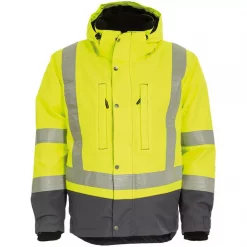 Tranemo Workwear Tranemo CE-ME Winterjacke, Hi-vis Orange/Marine