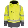 Tranemo Workwear Tranemo CE-ME Shelljacke, Hi-vis Orange/Marine