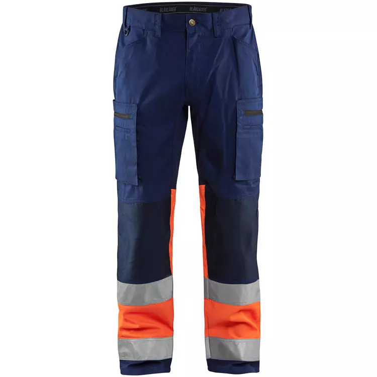 Blåkläder Arbeitshose, Marine/Hi-Vis Orange – Bild 3
