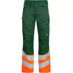 Engel Workwear Engel Safety Arbeitshose, Blue Ink/Hi-Vis Gelb