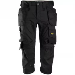 Snickers Workwear Snickers AllroundWork 3/4-Handwerkerhose, Schwarz
