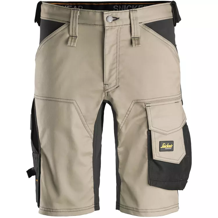 Snickers Workwear Snickers AllroundWork Arbeitsshorts, Stahlgrau/Schwarz – Bild 5