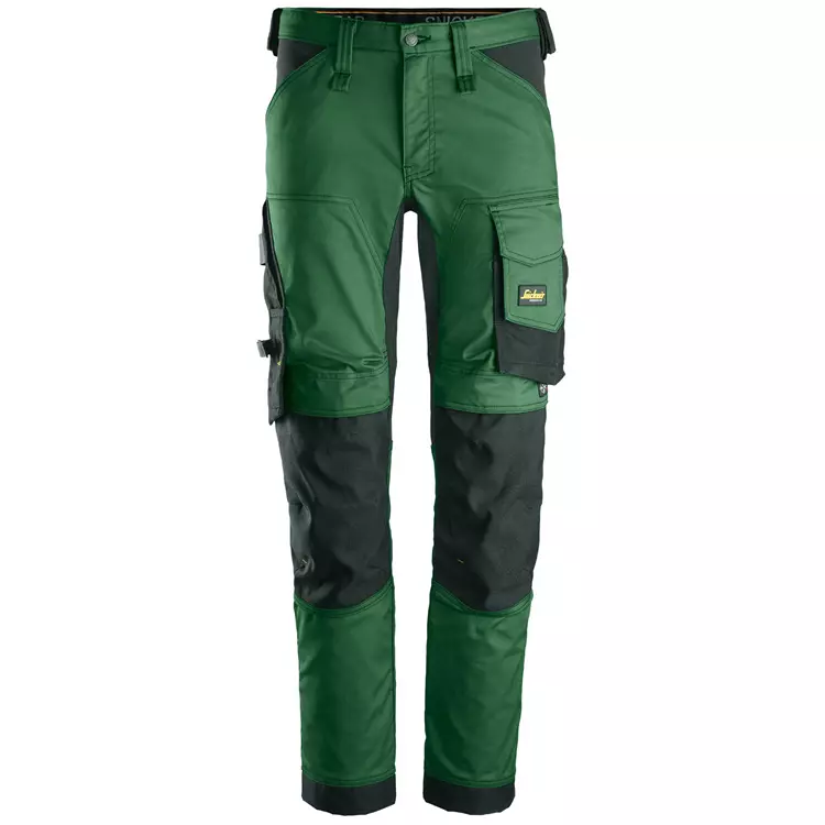 Snickers Workwear Snickers AllroundWork Arbeitshose, Weiß/Schwarz – Bild 6