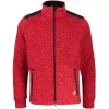 ProJob Fleecejacke 3318, Grau Meliert