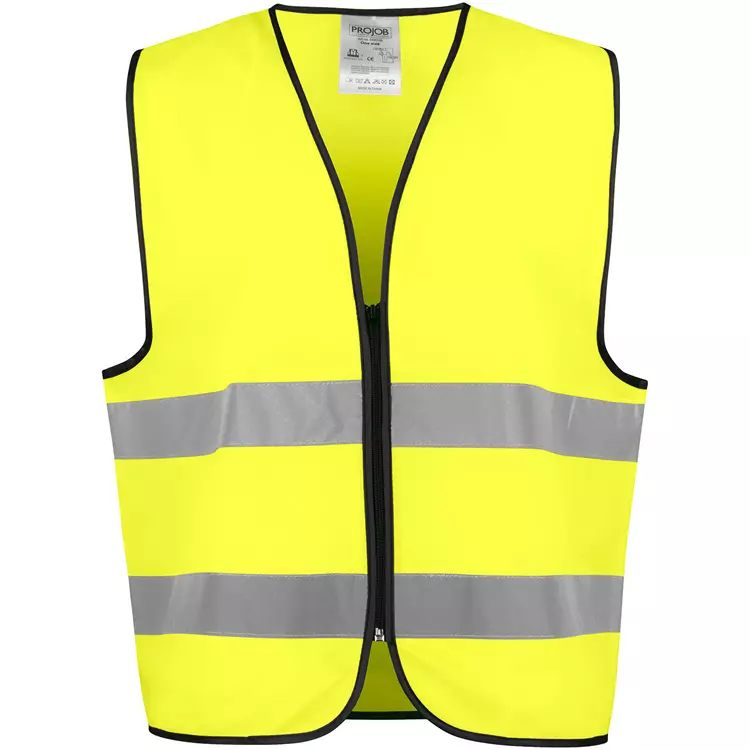 ProJob Reflexweste 6709, Hi-vis Gelb/Schwarz – Bild 2