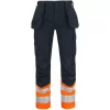 ProJob Handwerkerhose 6534, Hi-Vis Orange/Schwarz