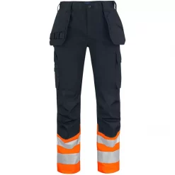 ProJob Handwerkerhose 6534, Hi-Vis Orange/Schwarz