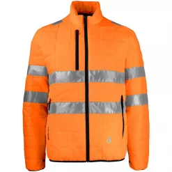 ProJob Steppjacke 6444, Hi-Vis Orange/Schwarz