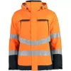 ProJob Shelljacke 6441, Hi-Vis Orange/Schwarz