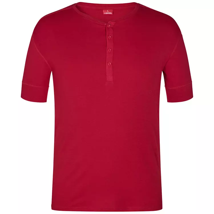 Engel Workwear Engel Grandad T-Shirt, Schwarz – Bild 9