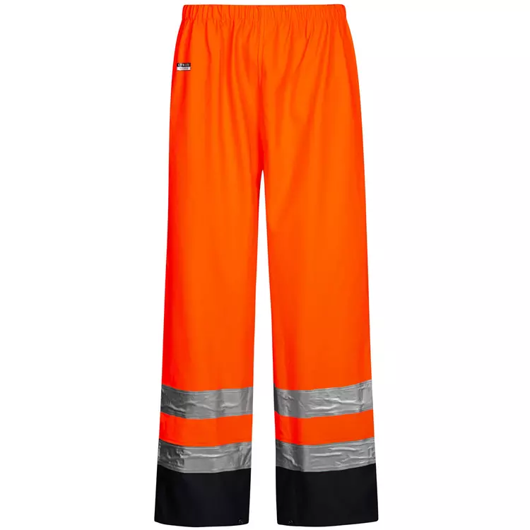 Lyngsøe Rainwear Lyngsøe Regenhose, Hi-vis Orange/Marine – Bild 2