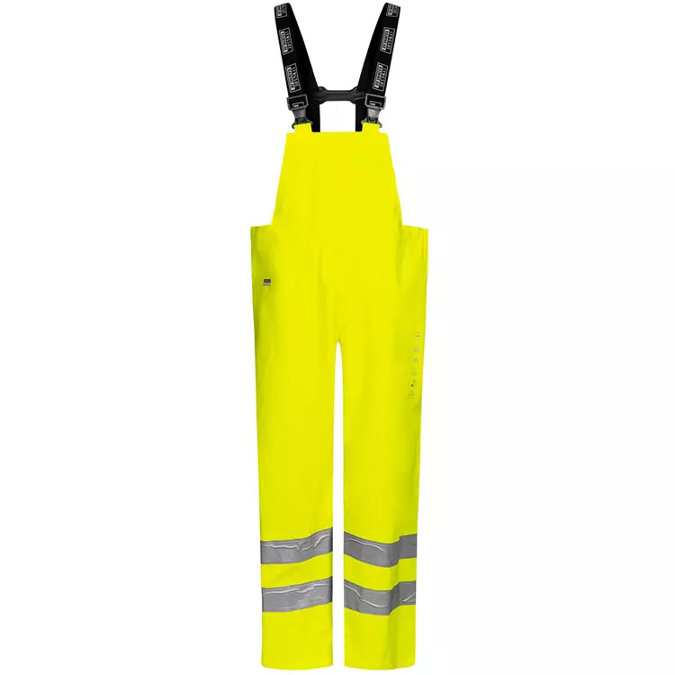 Lyngsøe Rainwear Lyngsøe Regenlatzhose, Hi-vis Orange/Marine – Bild 4