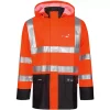 Lyngsøe Rainwear Lyngsøe Regenjacke, Hi-vis gelb/marine