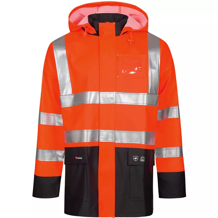 Lyngsøe Rainwear Lyngsøe Regenjacke, Hi-vis gelb/marine