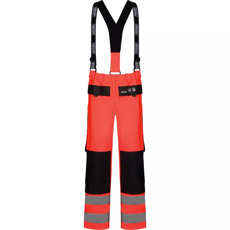 Lyngsøe Rainwear Lyngsøe Regenhose, Hi-Vis rot/marine