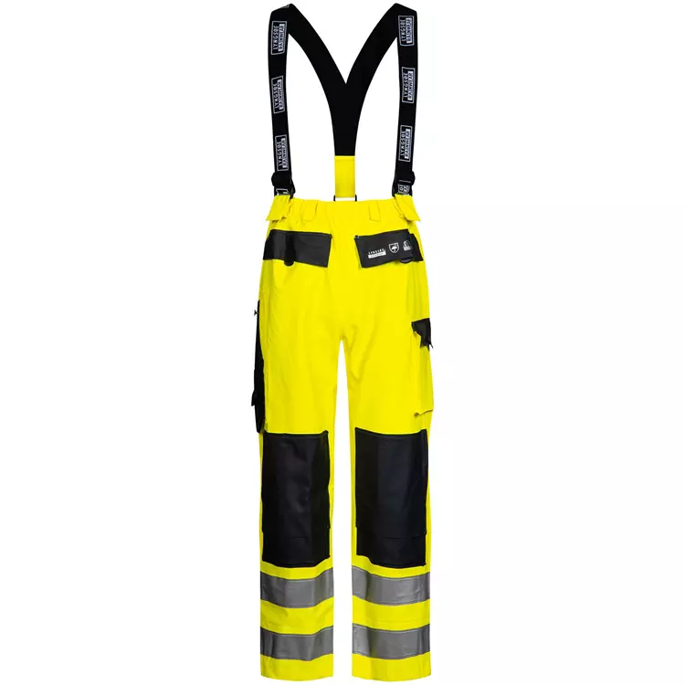 Lyngsøe Rainwear Lyngsøe Regenhose, Hi-Vis rot/marine – Bild 3
