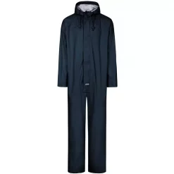 Lyngsøe Rainwear Lyngsøe Regenoverall, Königsblau Hi-vis Orange