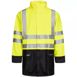 Lyngsøe Rainwear Lyngsøe Regenjacke, Hi-vis Orange/Marine