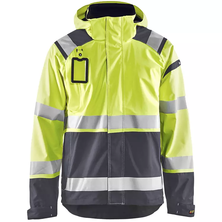 Blåkläder Shelljacke, Hi-vis Gelb/Grau – Bild 5