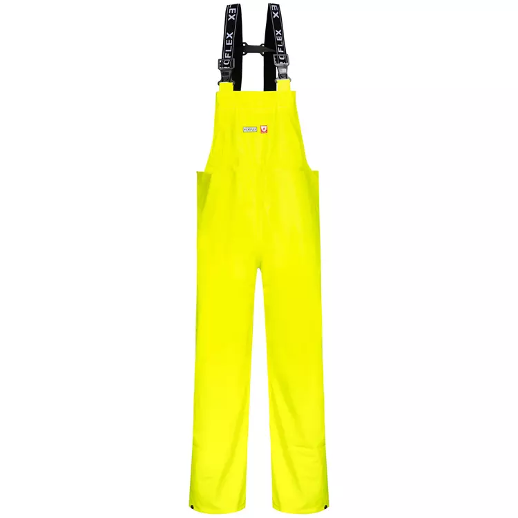 Lyngsøe Rainwear Lyngsøe Regenlatzhose, Hi-Vis Gelb – Bild 3