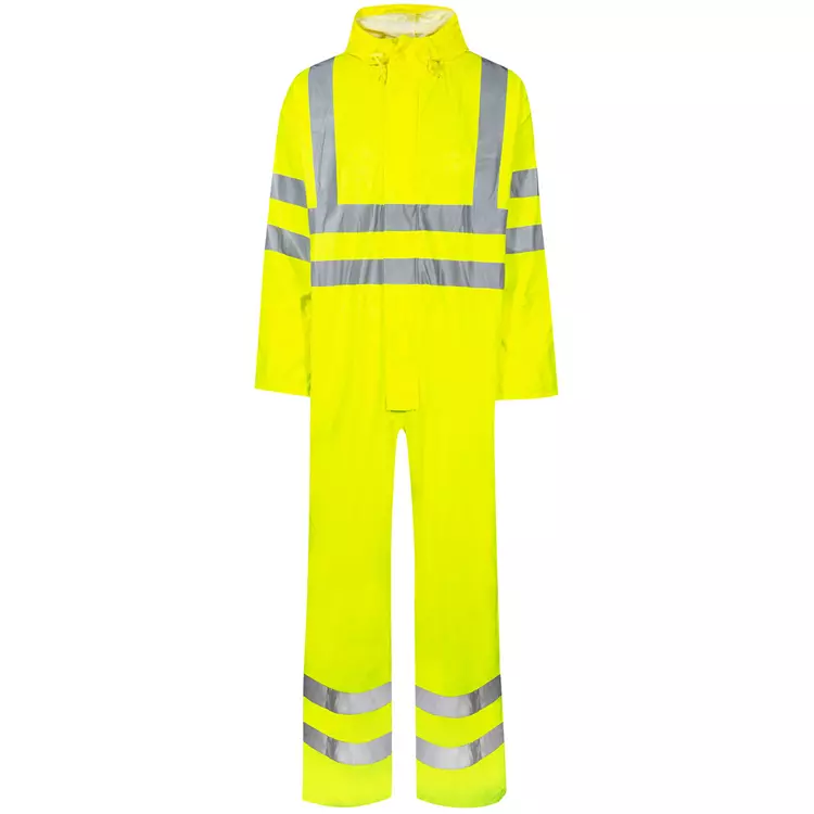 Lyngsøe Rainwear Lyngsøe Regenoverall, Hi-Vis Gelb – Bild 2
